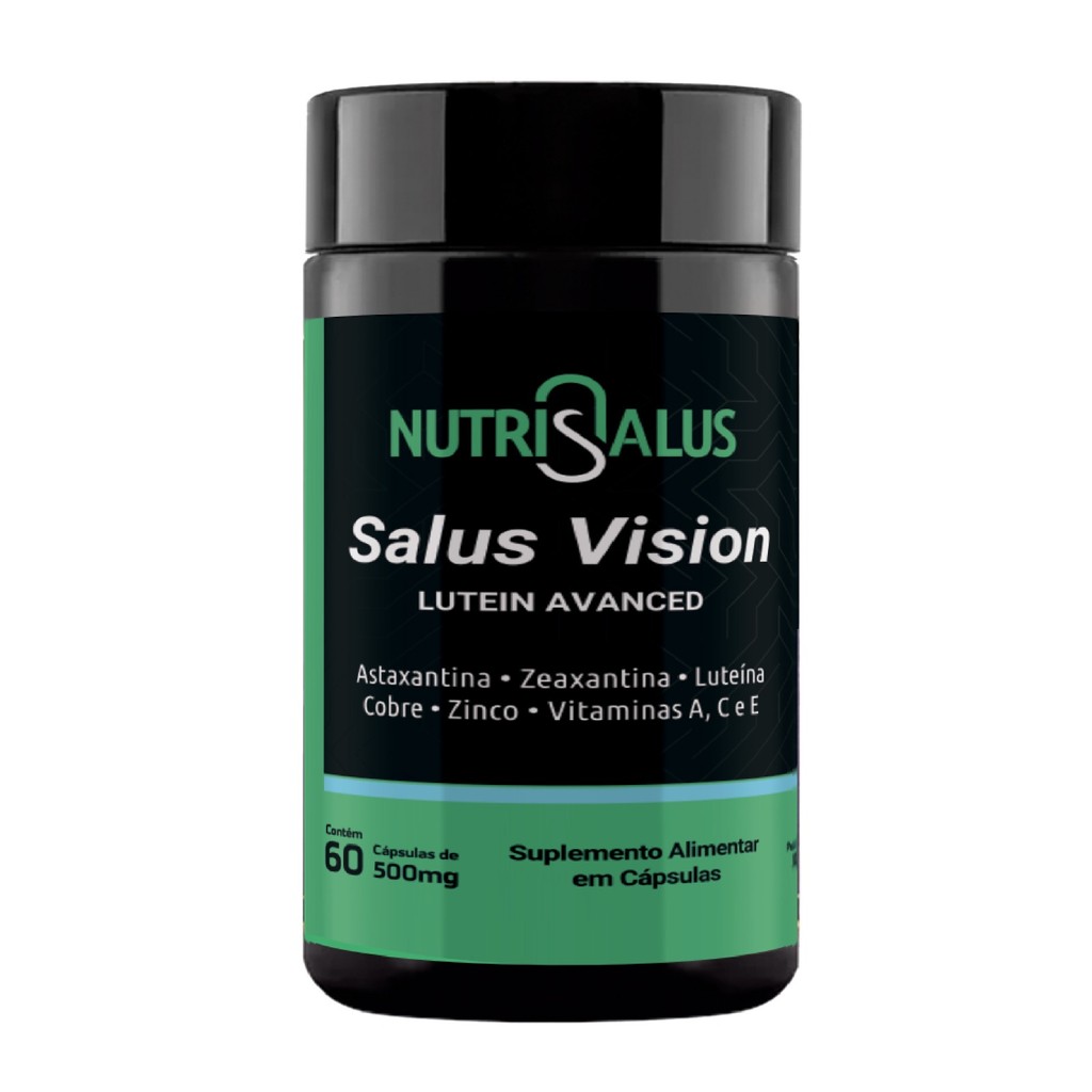 Salus Vision Luteína Astaxantina 60 Cápsulas Pote 30g