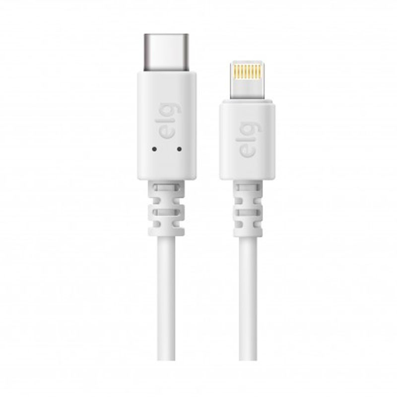 Cabo lightning para iPhone USB Tipo-C Branco 1m TCL10 ELG - Mobile & Gadgets