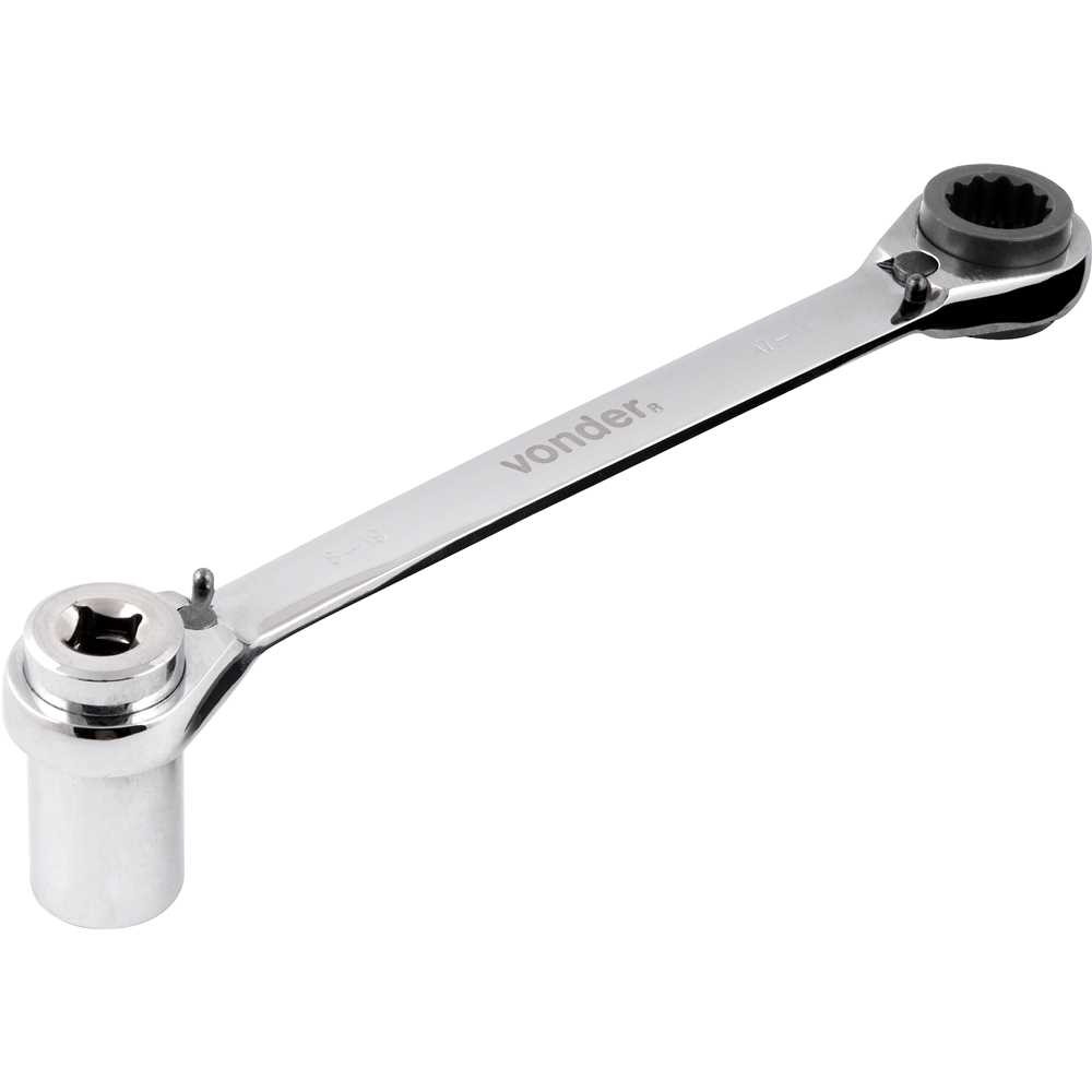 Chave Estrela Com Soquete Universal 8 Mm A 19 Mm Vonder