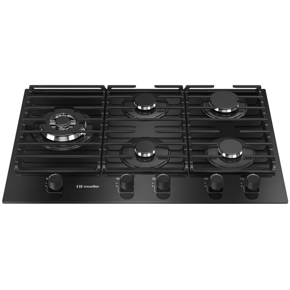 Cooktop Mueller 5 Bocas 77cm com Grade Dupla MCG5BM Bivolt em Oferta na Shopee