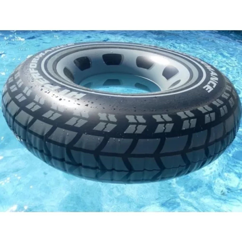 Grande Boia Pneu Inflável E ADULTO Redonda Praia Piscina.Parque aquático(Tem em Oferta na Shopee