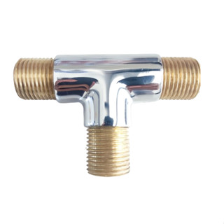 Adaptador T CONEXÇÃO COM ROSCAS EXTERNAS DE 1/2" em Oferta na Shopee