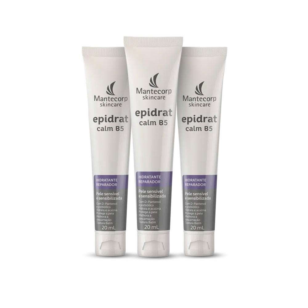 3 Hidratante Facial Epidrat Calm B5 20ML em Oferta na Shopee