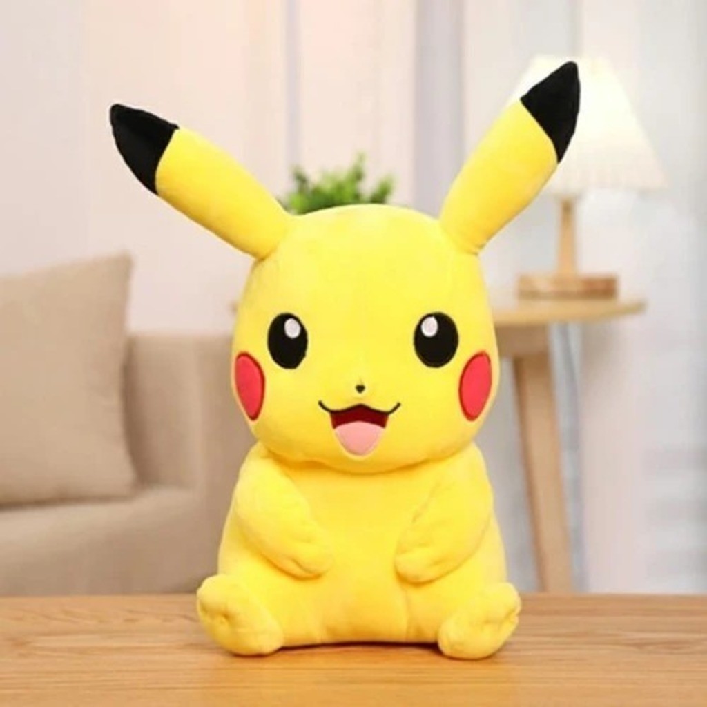 Pelúcia Pikachu Pokémon Brinquedo Picachu 20 cm Importado Presente Dia Das Crianças Natal em Oferta na Shopee