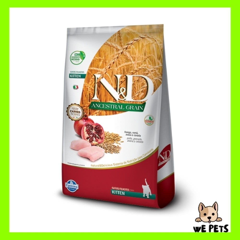 Ração 7,5Kg N&D Ancestral Grain Gatos Filhotes Frango 7,5Kg