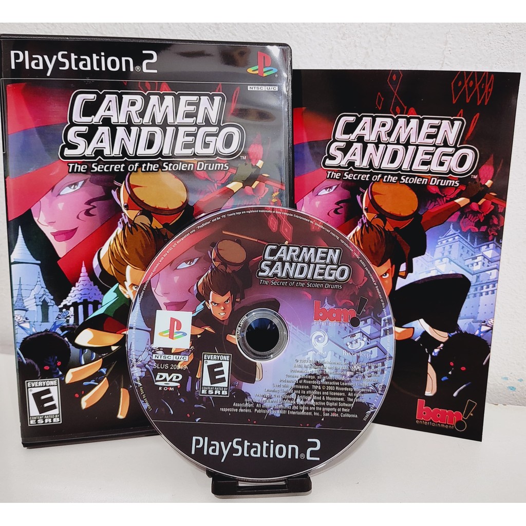 Carmen Sandiego: The Secret of the Stolen Drums - PS2