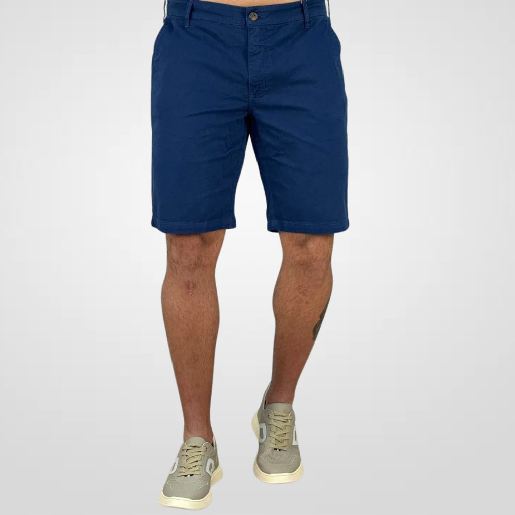 Bermuda Sarja Azul Darkness Masculina Benjamin - Forum