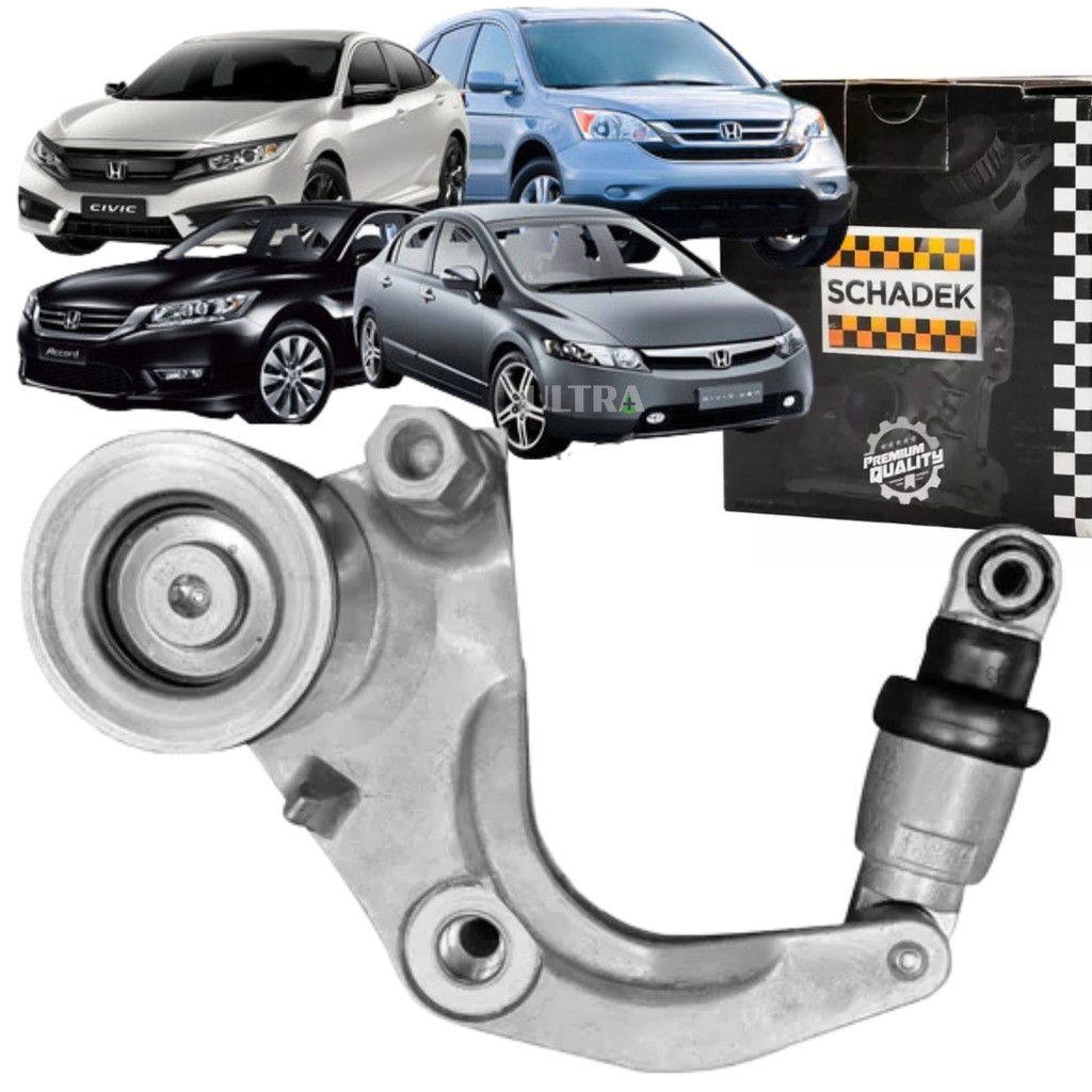 Tensor Correia Alternador Motor para Honda Civic / HRV / CRV / Accord - 1.8 16V / 2.0 16V (Schadek 30.373 90001817) em Oferta na Shopee