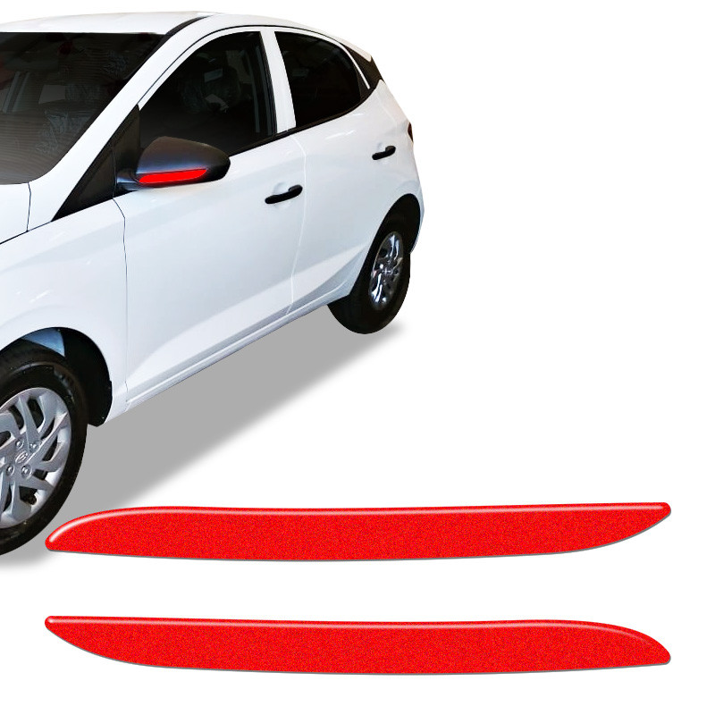 Adesivo do Retrovisor Hb20 2020 2021 Novo Aplique Resinado em Oferta na Shopee