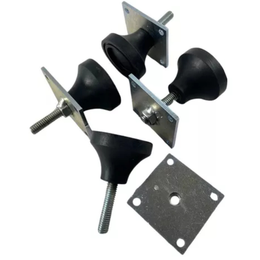 Kit 8 Pezinho Pé Nivelador Mesa Bilhar Chapa N°1 5/16