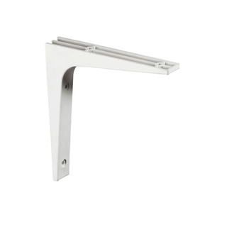 Suporte para Prateleira  Mão Francesa em ABS Branco 18x18cm - MULTIVISÃO em Oferta na Shopee
