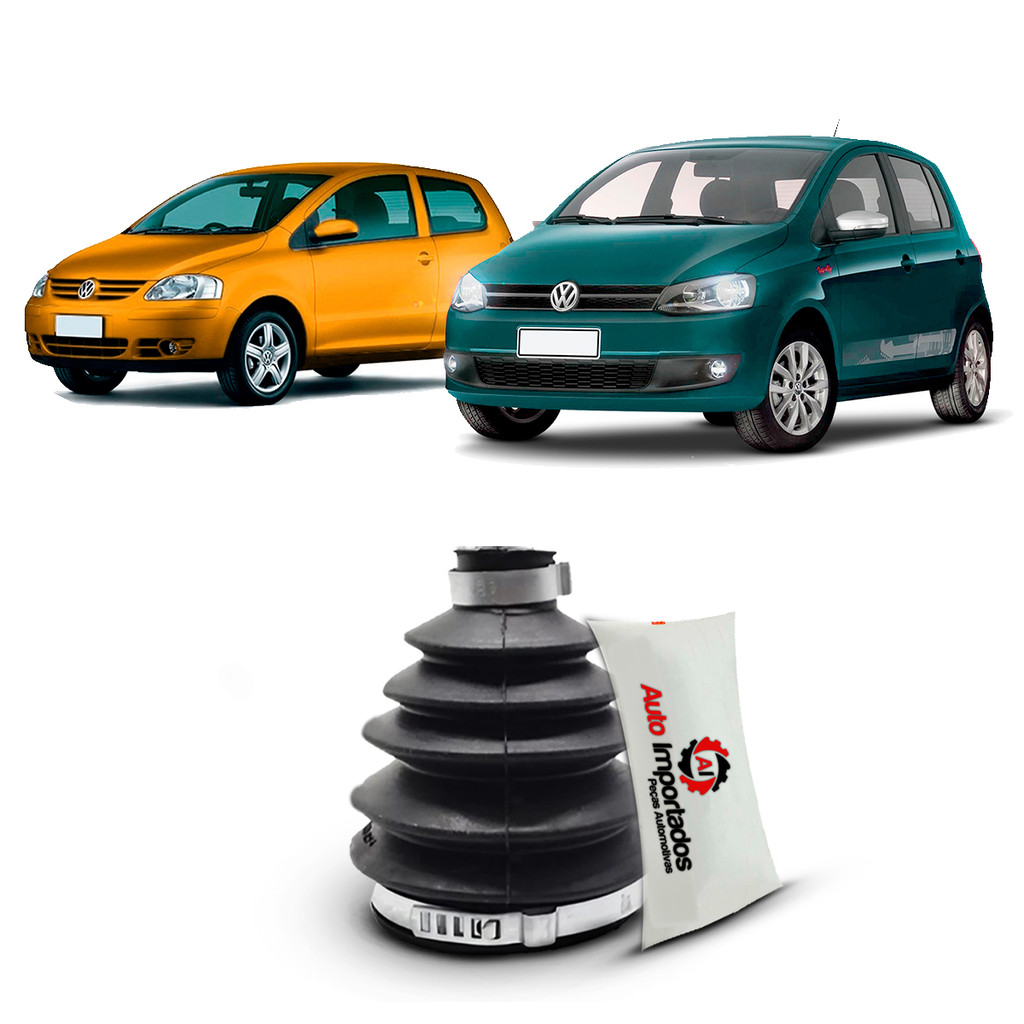 Kit Coifa Homocinética Lado Roda VW Fox 2003 2004 2005 2006 2007 2008 2009 2010 2011 2012 2013 2014