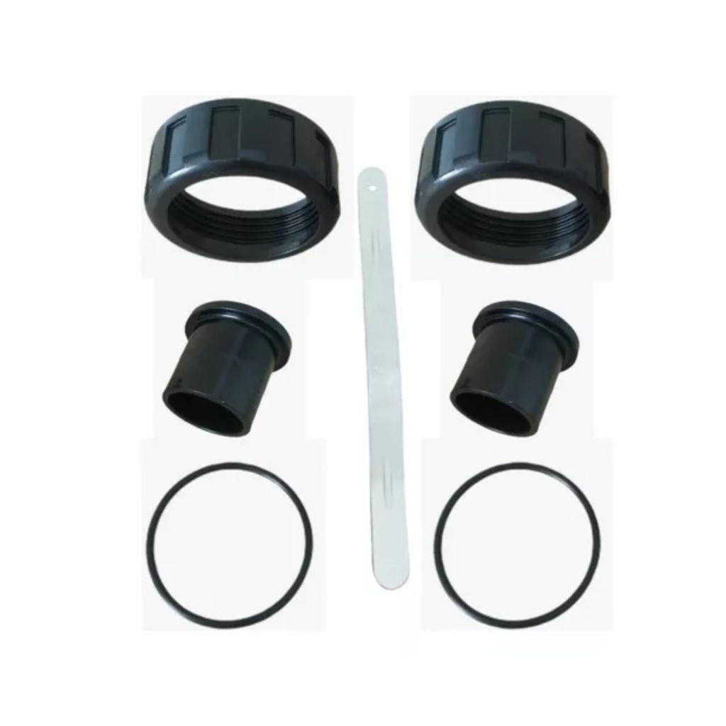 Kit União+ Oring Bomba Piscina Fluvia Veico Pro Motobomba Fluidra em Oferta na Shopee