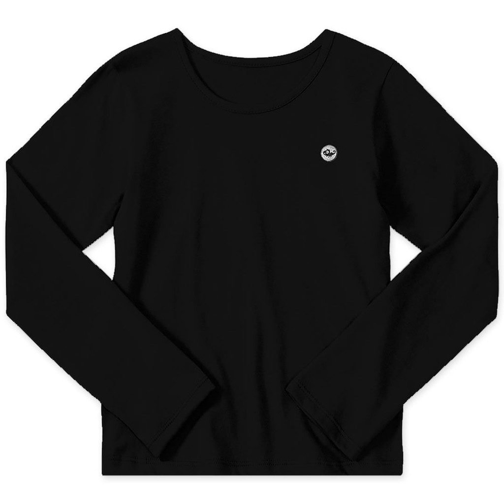 Blusa Básica Manga Longa Com Aroma Infantil Feminino Marisol