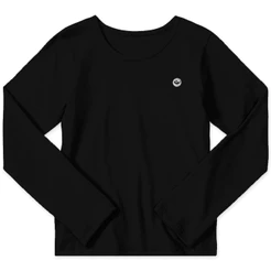 Blusa Básica Manga Longa Com Aroma Infantil Feminino Marisol
