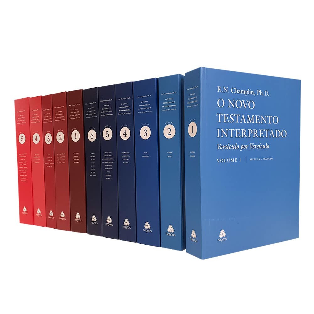 Kit Comentário Bíblico Antigo e Novo Testamento | 11 Vol. Russel N. Champlin