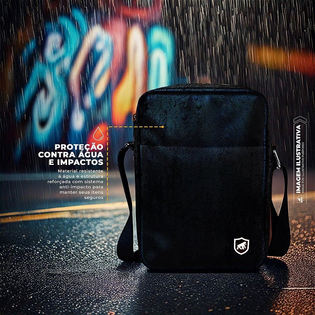 Bolsa masculina transversal Gshield Shoulder Bag Symetric antifurto resistente à água · foto 2