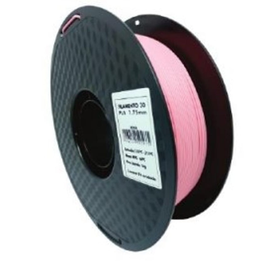 FILAMENTO 3D - PLA ROSA - ROLO 1KG (1.75MM) DER 4 - MP