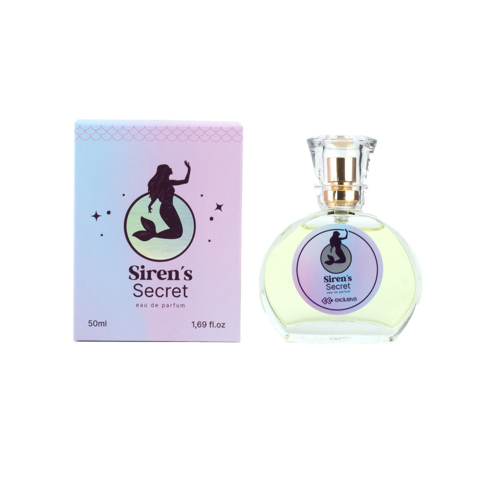 Perfume Feminino - 50 ml | Exclusiva Siren's Secret em Oferta na Shopee