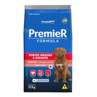 Ração PremieR Formula Cachorros Adultos Raças Grandes e Gigantes Carne 15,0kg em Oferta na Shopee