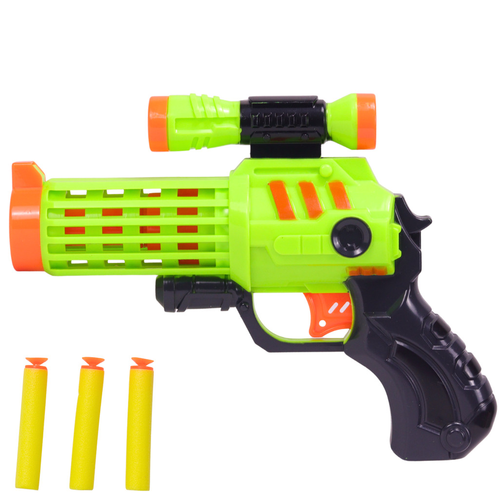 Lançador De Dardos Verde Com Mira Cbs0715 - Castela em Oferta na Shopee