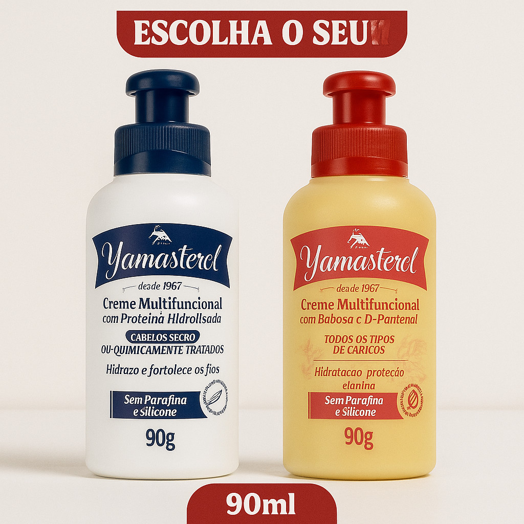 Creme Multifuncional Yamá Yamasterol 90g - ESCOLHA O SEU