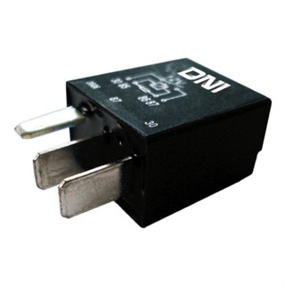 5 Mini Relés Auxiliares - 12V - 40A - DNI 0125 em Oferta na Shopee