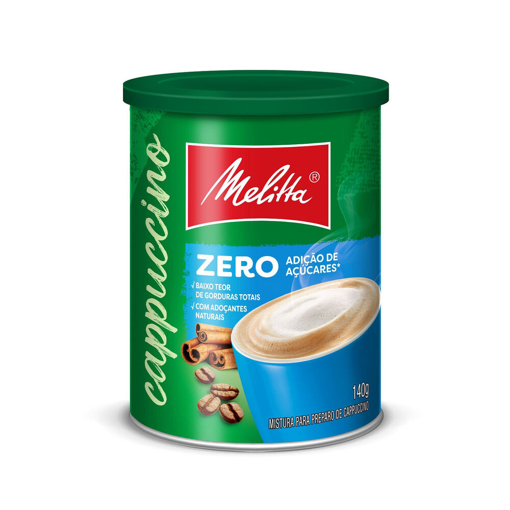 Cappuccino Melitta® Zero 140g em Oferta na Shopee