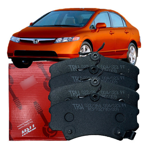 Jogo 4 Pastilha Freio Dianteiro Original Trw Civic 1997 1998 1999 2000 2001 2002 2003 2004 A 2012 em Oferta na Shopee