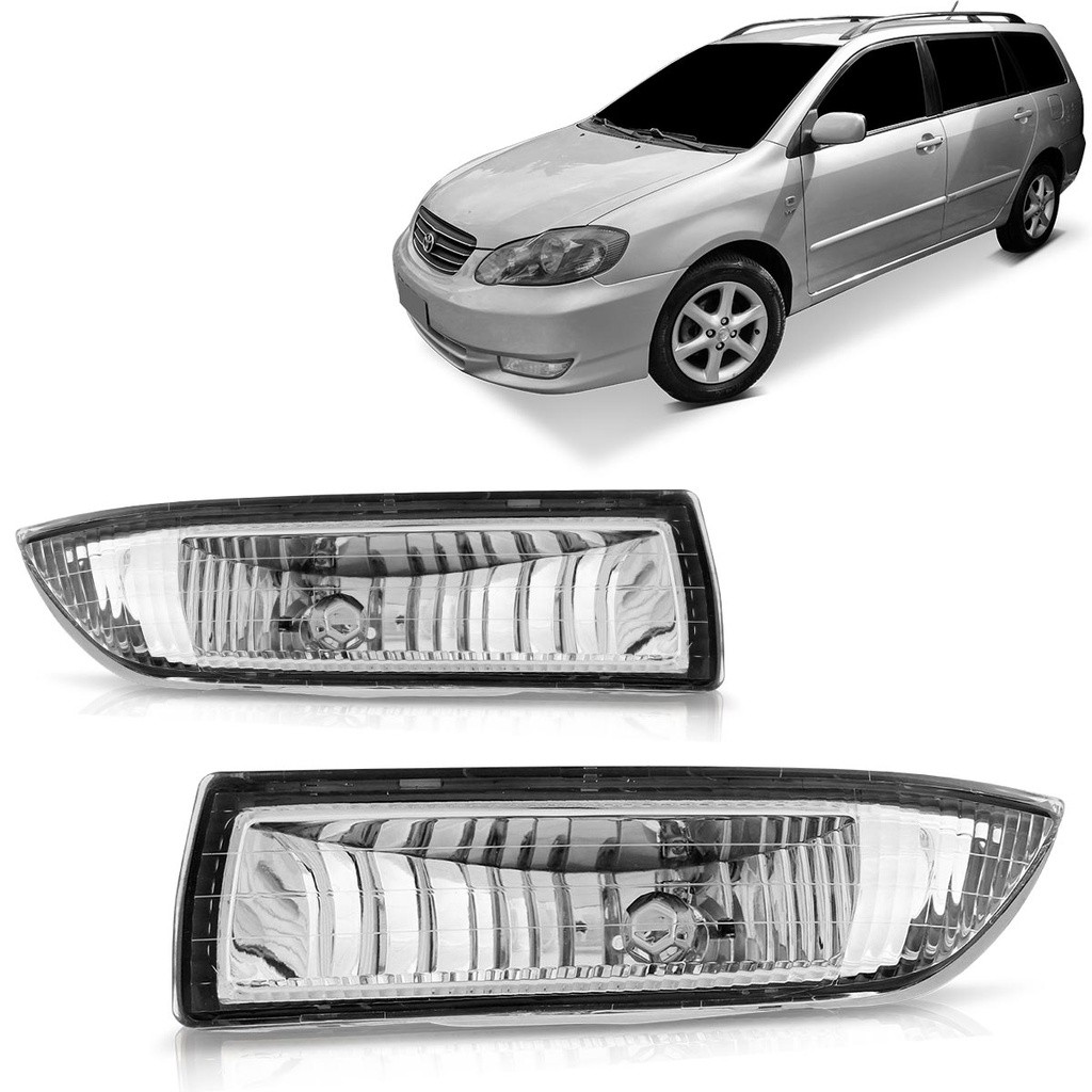 Farol Milha Corolla 2003 2004 Fielder 2005 2006 2007 em Oferta na Shopee