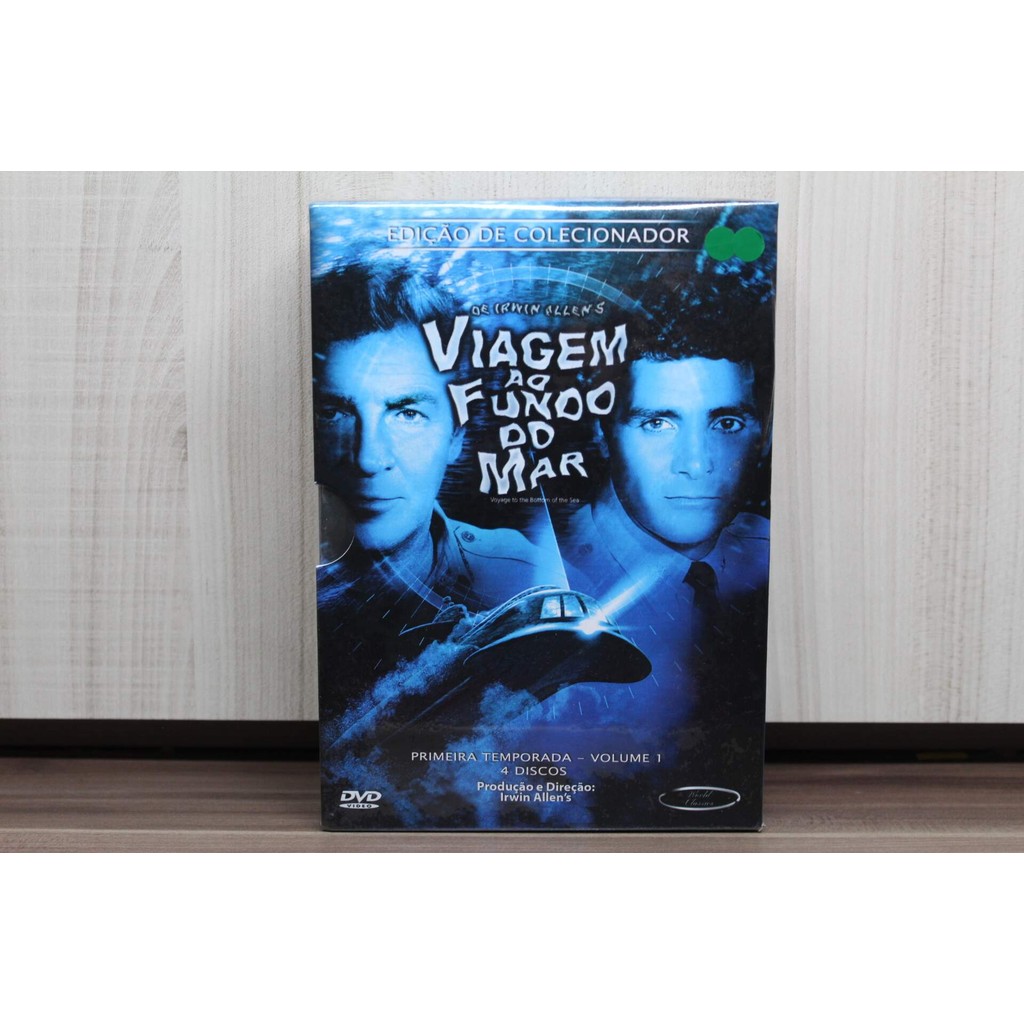 DVD Viagem Ao Fundo do Mar Ed. Col. Vol. 1 Lacrado