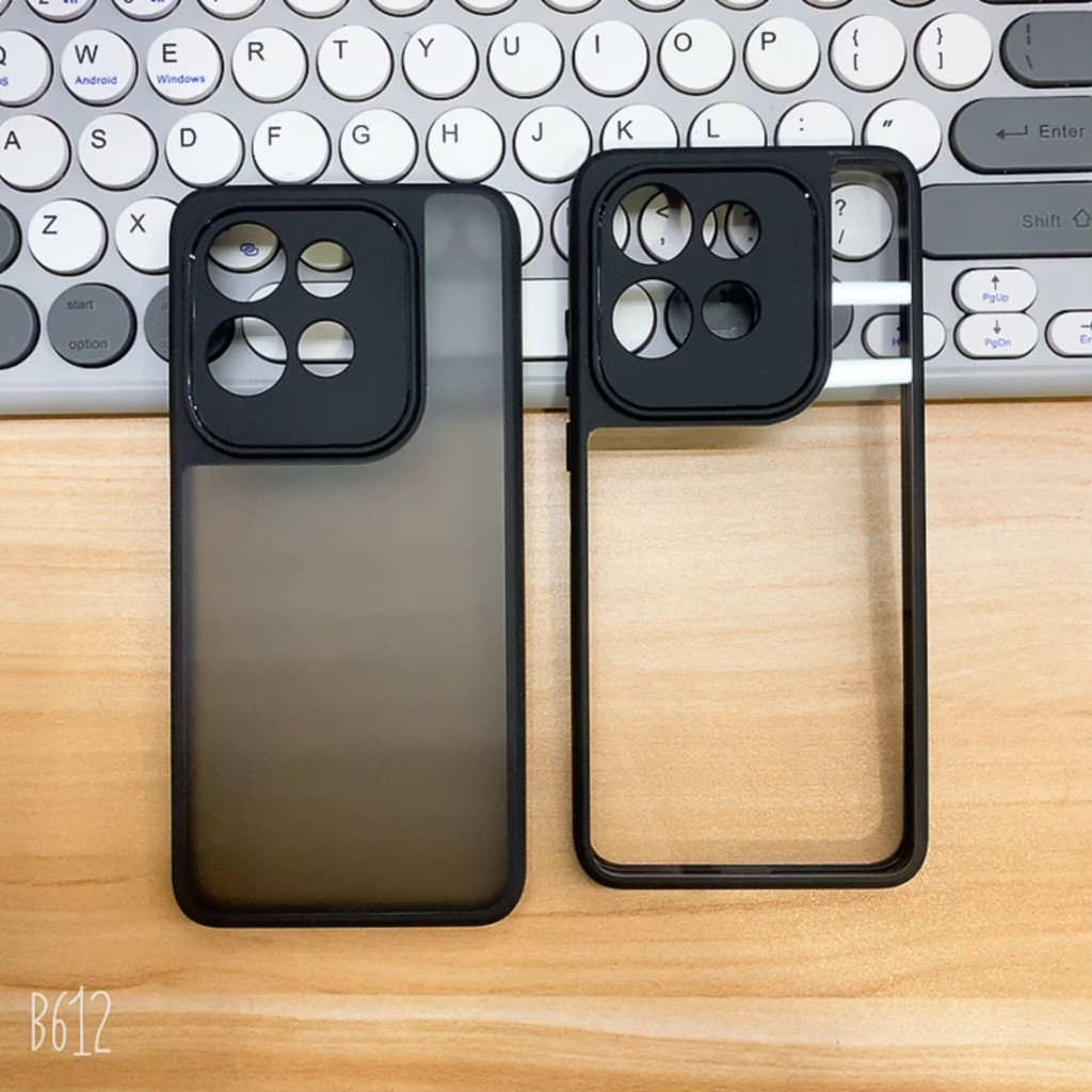 Para Motorola MOTO Edge 50 / 60 Neo Capinha ELVEV Airbags Anti-Queda PC Duro + TPU Capa De Telefone Com Sensação De Pele em Oferta na Shopee