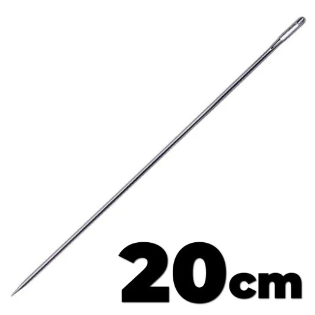 Agulha para costura manual de estofados grande 20 cm - Tapeçaria em Oferta na Shopee