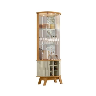 Cristaleira com Espelho 180x67cm Marina em Oferta na Shopee