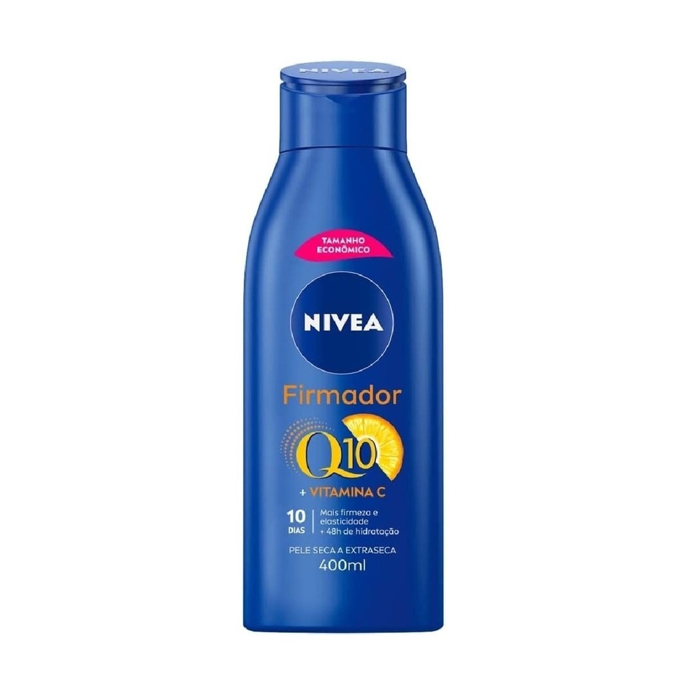 Hidratante Corporal Nivea Firmador Q10 + Vitamina C Pele Seca a Extrasseca 400ml em Oferta na Shopee