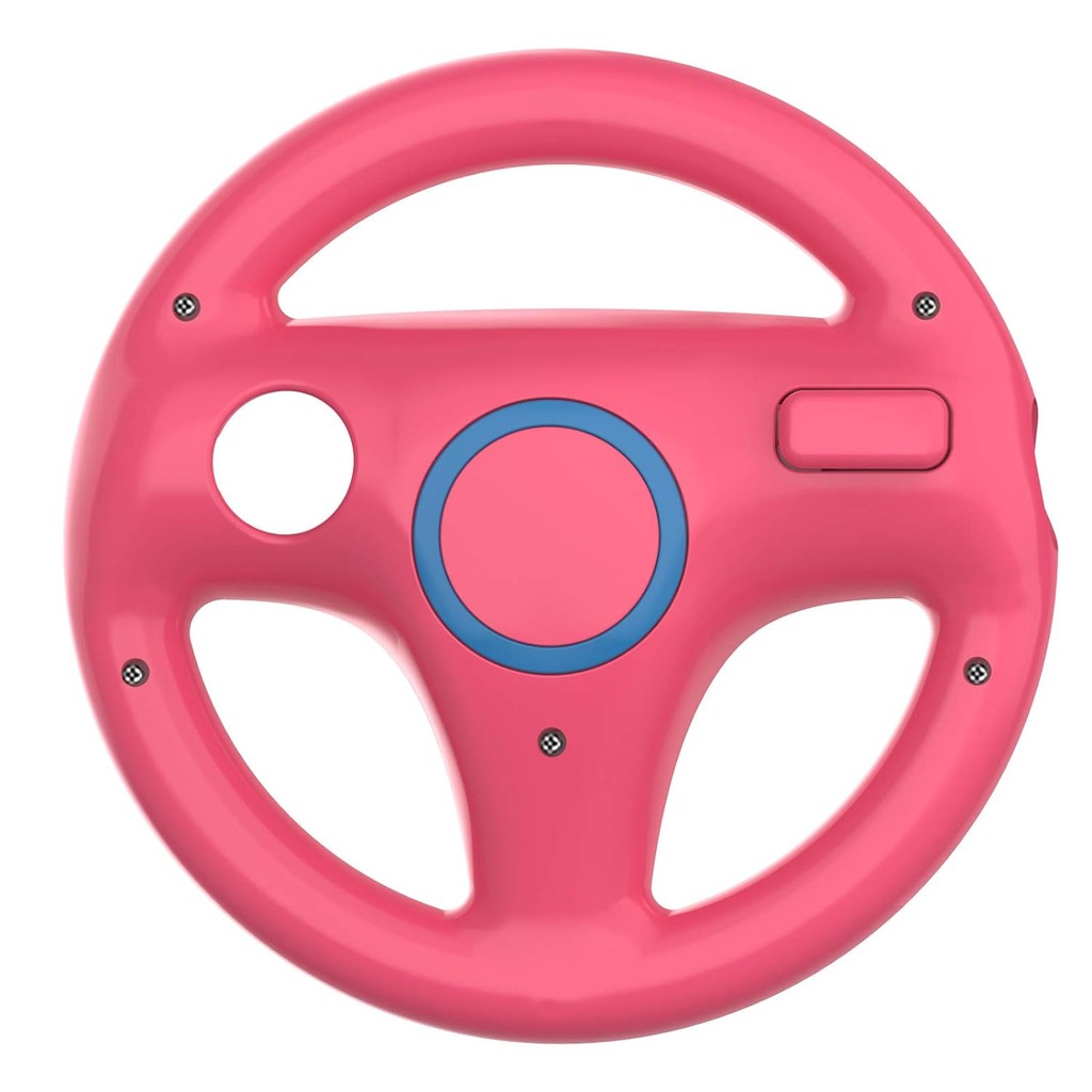 Volante Para Nintendo Wii e Wii U Rosa