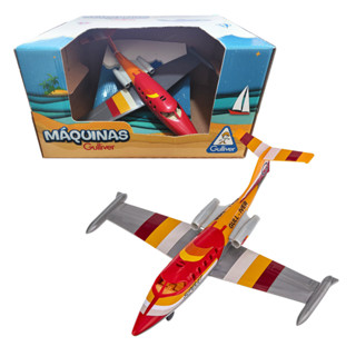 Avião À Jato Máquinas Gulliver Brinquedo Infantil Na Caixa Aviãozinho Jatinho Aeronave em Oferta na Shopee