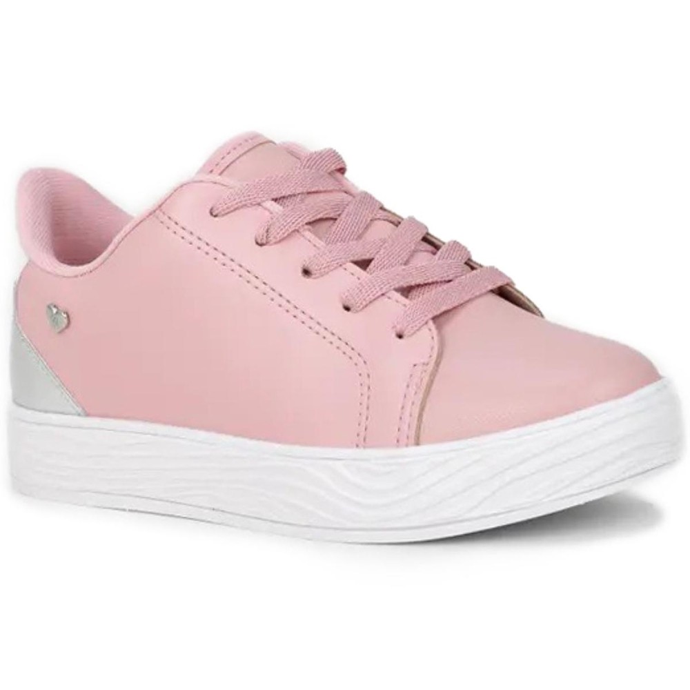 Tênis Infantil Molekinha Metal Glamour Menina - Rosa em Oferta na Shopee