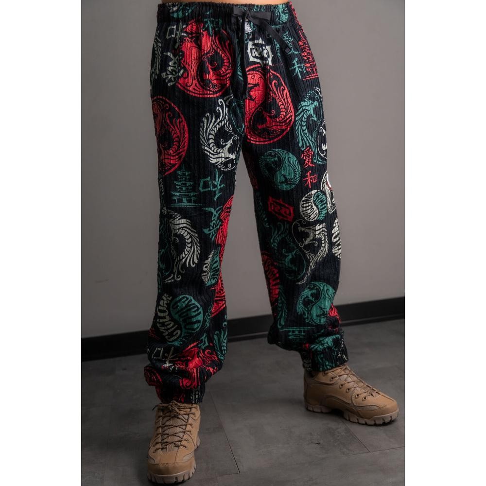 Calça Cyclone Original Veludo Est Yang Dragon