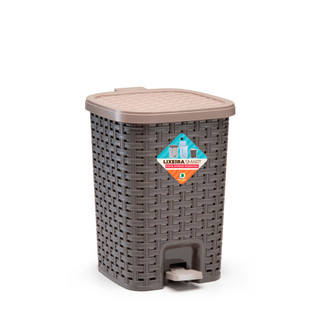 Lixeira Com Pedal 7L Com Cesto Tendencia - MONTE LÍBANO em Oferta na Shopee