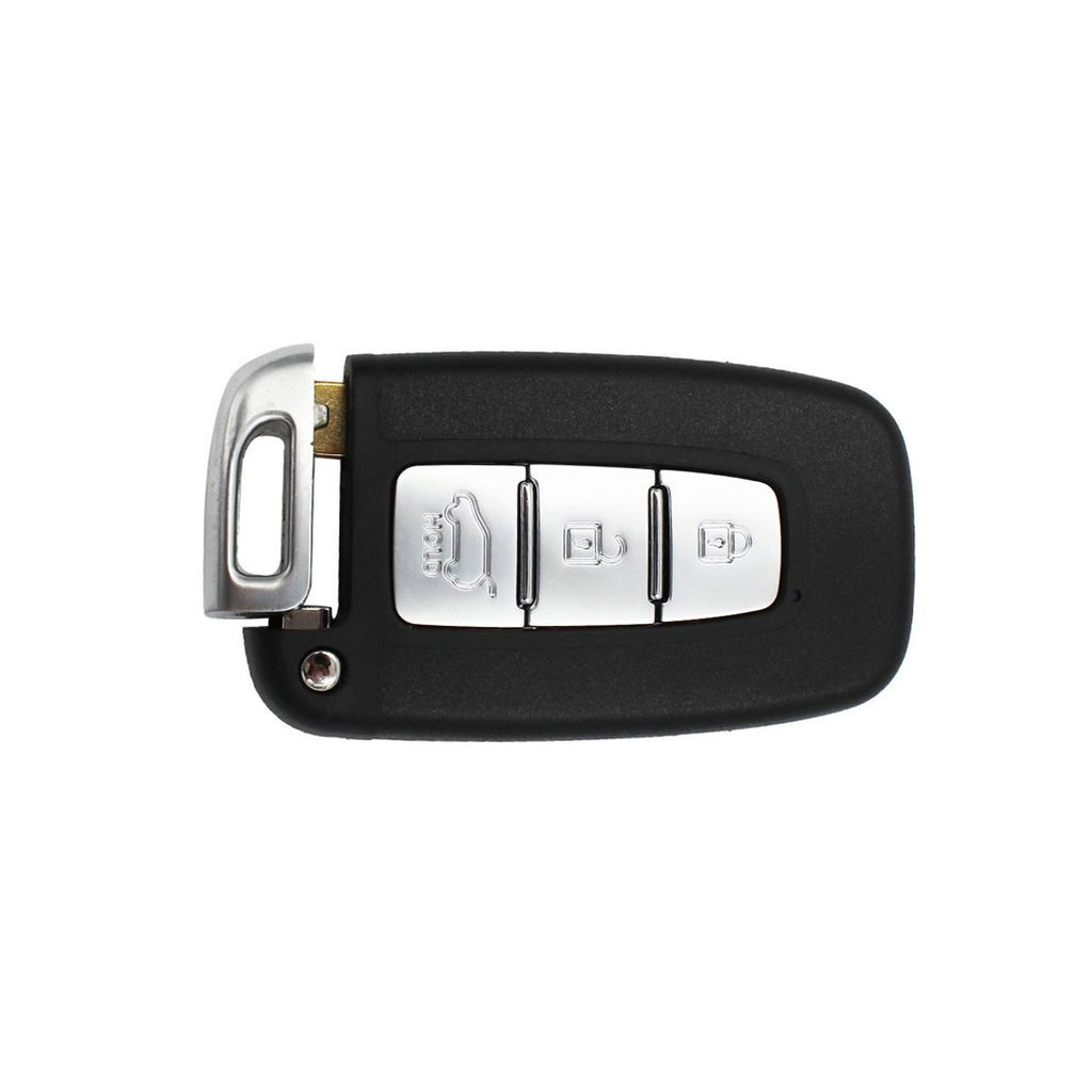 CARCAÇA CHAVE PRESENÇA HYUNDAI VELOSTER ELANTRA SPORTAGE SORENTO 3 BOTÕES COM LÂMINA