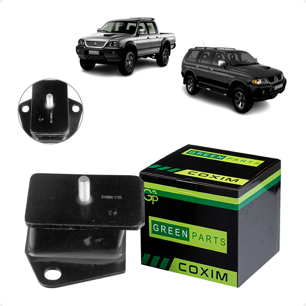 Coxim do Motor Dianteiro Mitsubishi L200 2.5 1996 A 2007/ Pajero Sport 2.5 Após 1980/ Pajero Sport 3.0 Após 1980