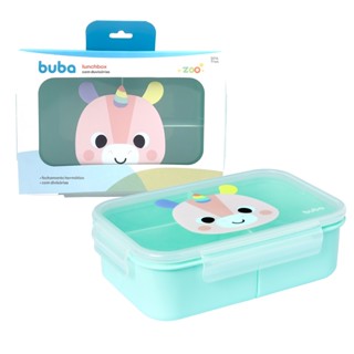 Pote Lunchbox Unicórnio Hermético Com Divisórias 1000Ml 19721 - Buba em Oferta na Shopee
