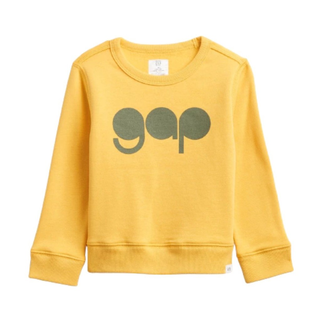 Blusa Moletom GAP LOGO Amarelo