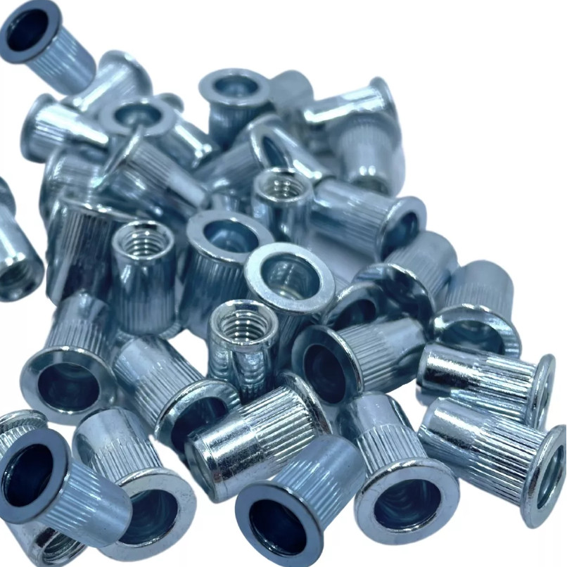 Rebite M6 Aba Plana ZB 500Pçs