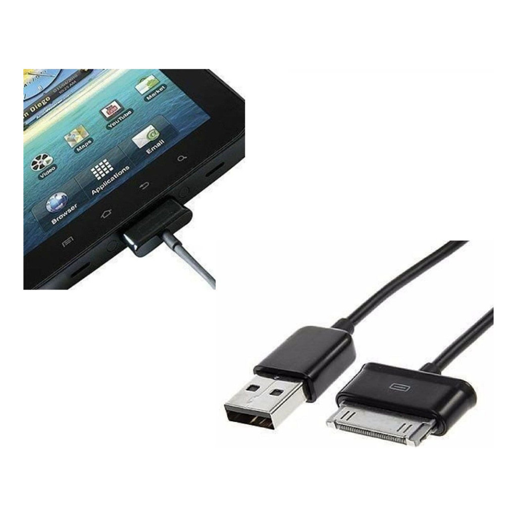 Cabo Usb Carregador Tabletes Samsung Galaxy Tab 2 P3100 P3110 P5110