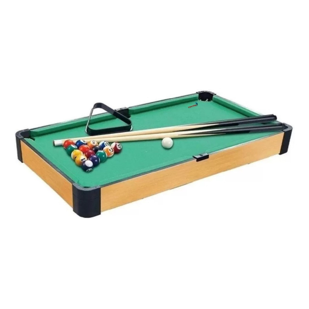 Mini Mesa De Bilhar Sinuca infantil Portatil