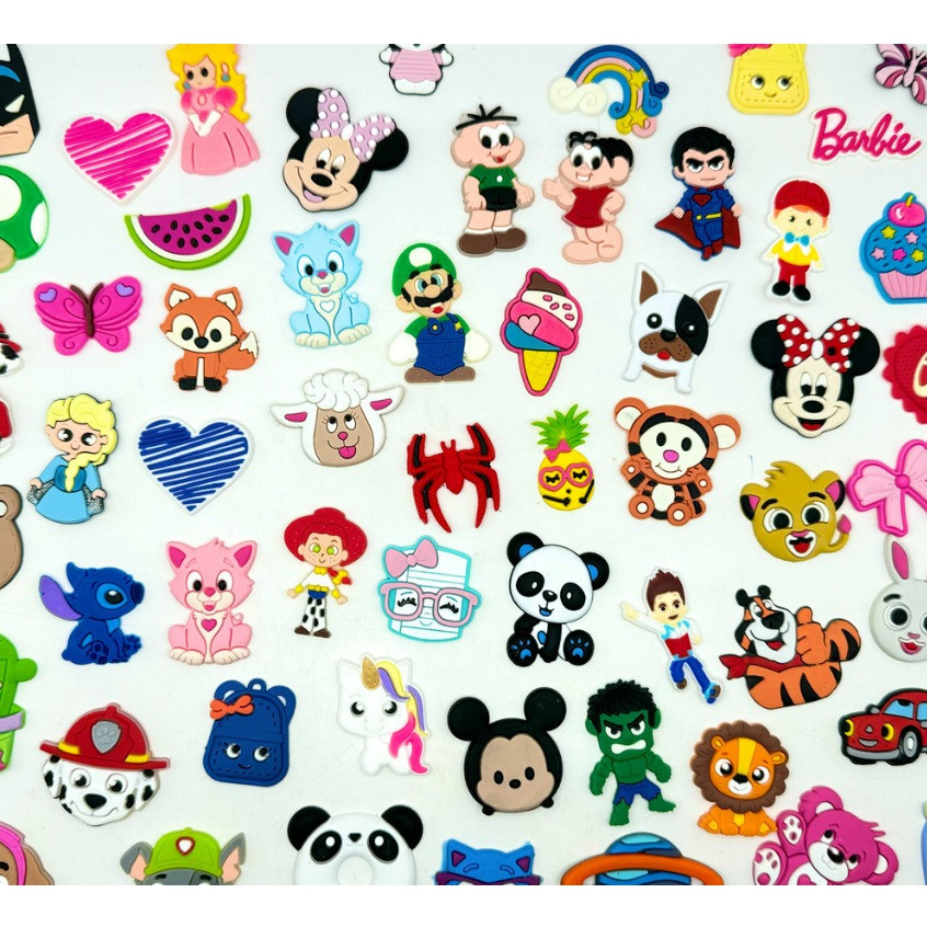 Apliques Diveros Kit 20peças Varaiadas Qualidade Lindas Colagem Artes Artesã Artesanato em Oferta na Shopee