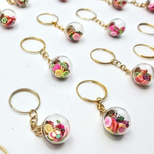 Bolinha De Fruta 10un Bola Cristal Frutinhas Lembrancinha em Oferta na Shopee