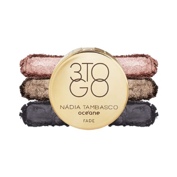 Paleta Trio To Go Fade Nádia Tambasco Océane 7,8g – Efeito Suave com Tons Rosados